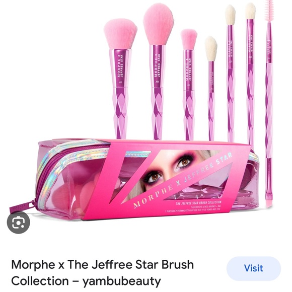 Morphe X Jeffree Star makeup brush set - Picture 2 of 6